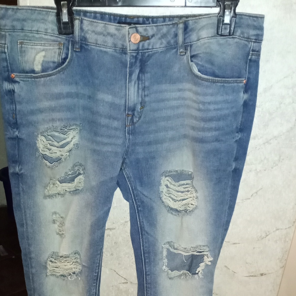 Distressed Jeans